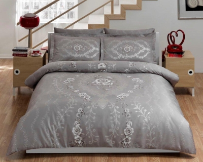 Луксозен спален комплект TAC DELUX SATIN LOUVRE двоен
