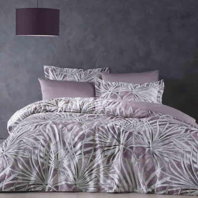 Луксозен спален комплект TIVOLYO HOME NINA PEMBE SATIN DELUX два плика