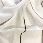 Ефирно тънко перде воал вертикални ивици