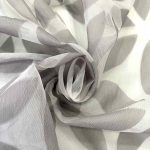 Воал с абстрактен флорален мотив