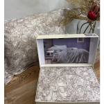 Луксозен спален комплект TIVOLYO HOME CAPRI с два плика