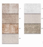 Текстил за завеси структура лен