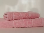 Памучна хавлиена кърпа 50/90,  розова